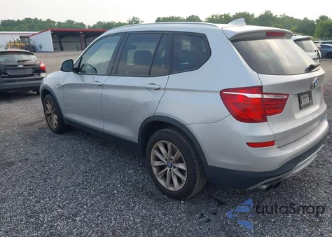 2015 BMW X3 xDrive28I from USA, damaged, VIN 5UXWX9C50F0D61580